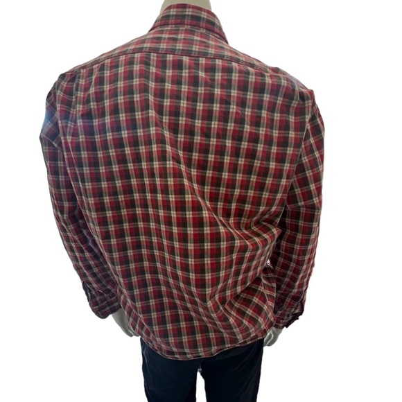 Abercrombie The Big Shirt 100percent heavy cotton plaid button down ex condition - Picture 2 of 8